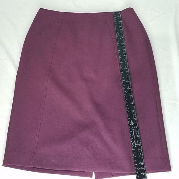 Halogen Purple Pencil Skirt Size 6 - Picture 4 of 9